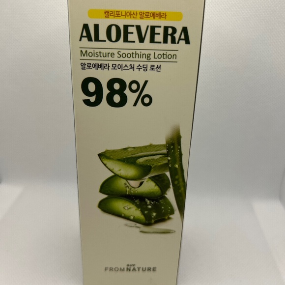 🍀 From Nature 🍀 Aloe Vera Moisture Soothing Skin Toner Hydrate Korea Beauty 🍀 - Picture 2 of 4